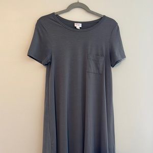 LuLaRoe Carly Dress - Dark Gray